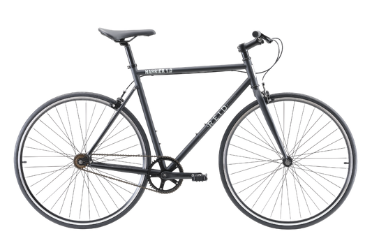 Harrier 1.0 Singlespeed Bike Matte Black Bikes Reid