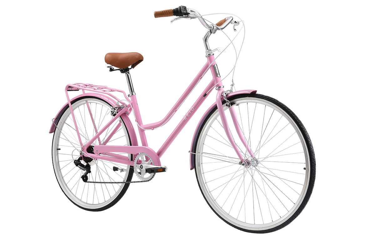 Ladies Classic Lite Vintage Bike Pink Reid Bikes UK