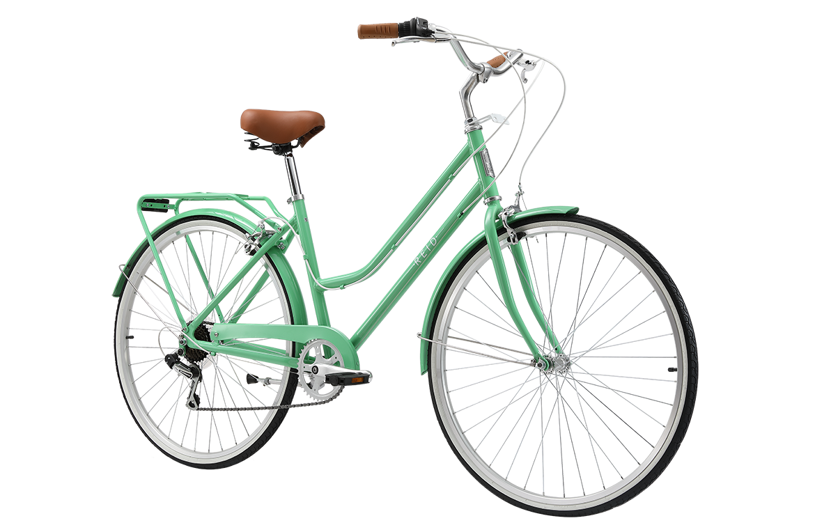Girls Classic Petite 24" Vintage Bike Mint Green Bikes Reid   