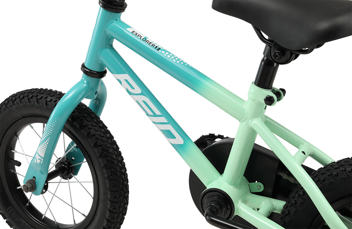 Explorer S 12 Kids Bike Mint Green Reid Bikes UK