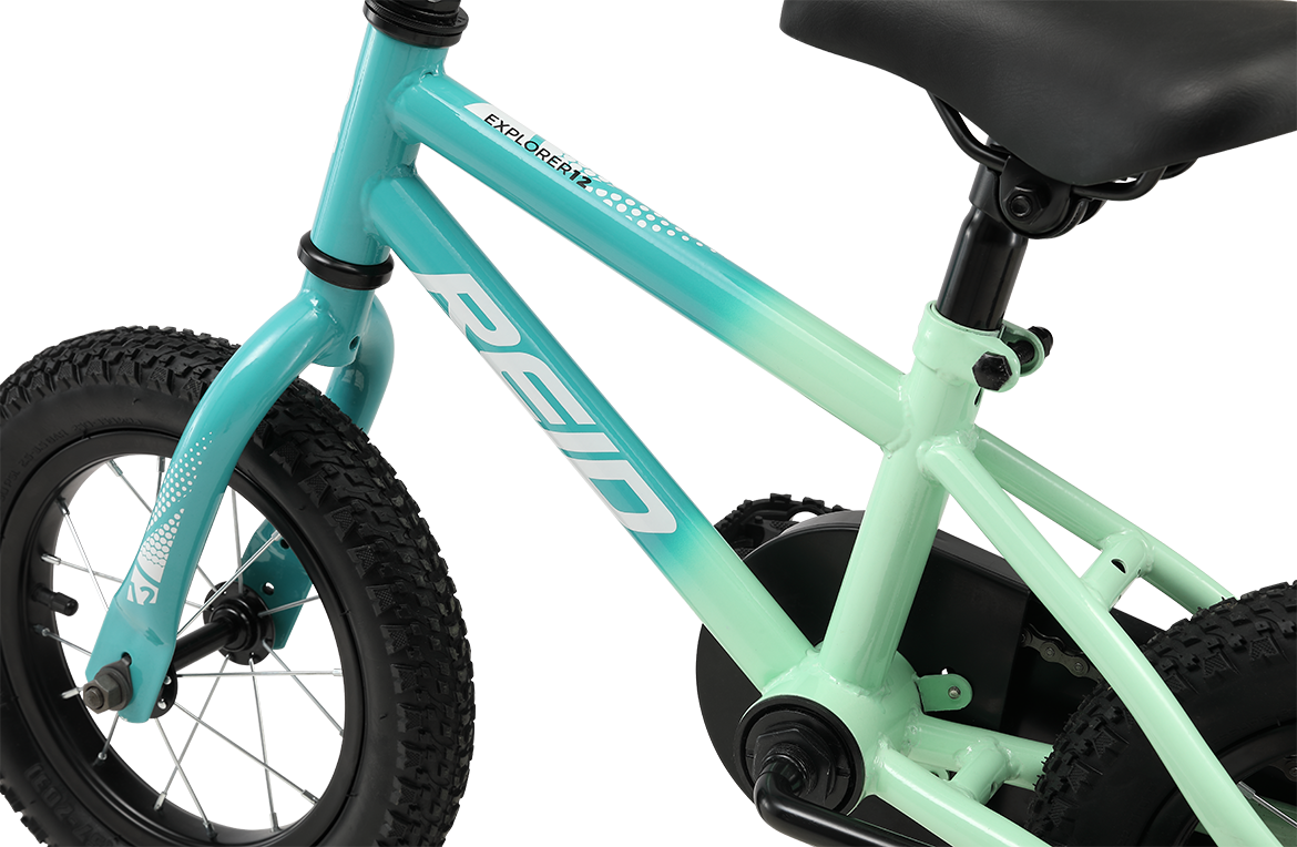 Girls Explorer S 12" Kids Bike Mint Green Bikes Reid   