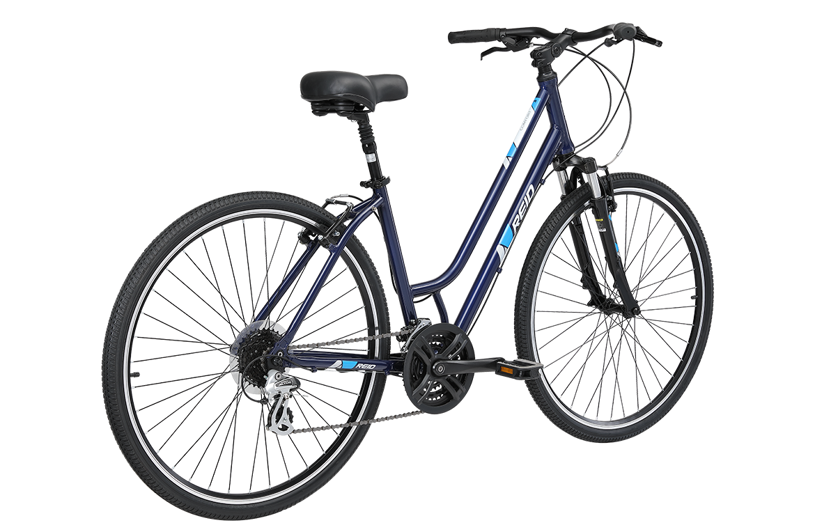 Comfort 3 Step Through Commuter Bike 2020 Dark Blue Bikes Reid   