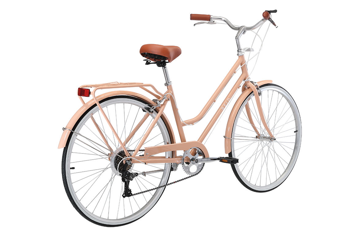 Ladies Classic 7-Speed Vintage Bike Soft Pink Bikes Reid   