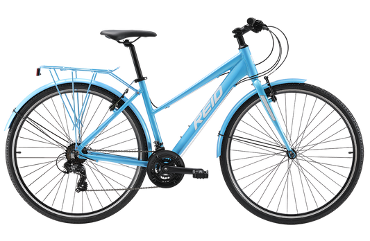 City 1 WSD Commuter Bike Baby Blue Bikes Reid