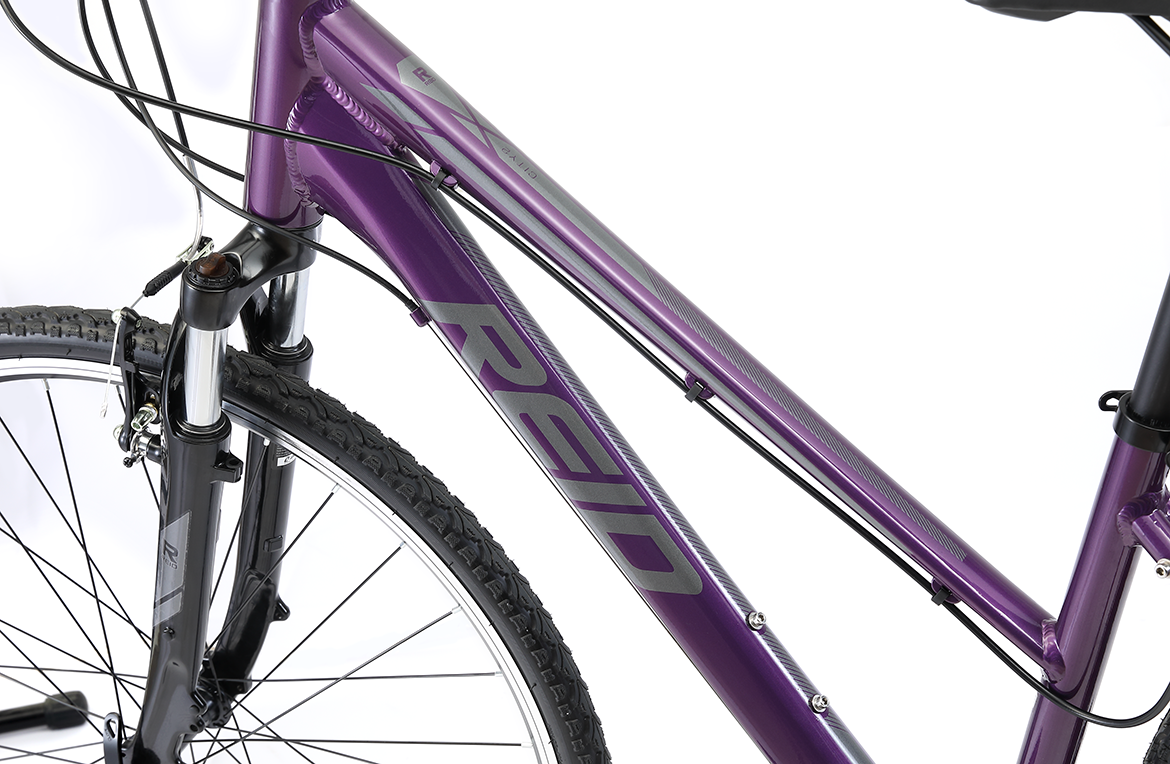City 2 WSD Commuter Bike Purple Bikes Reid   