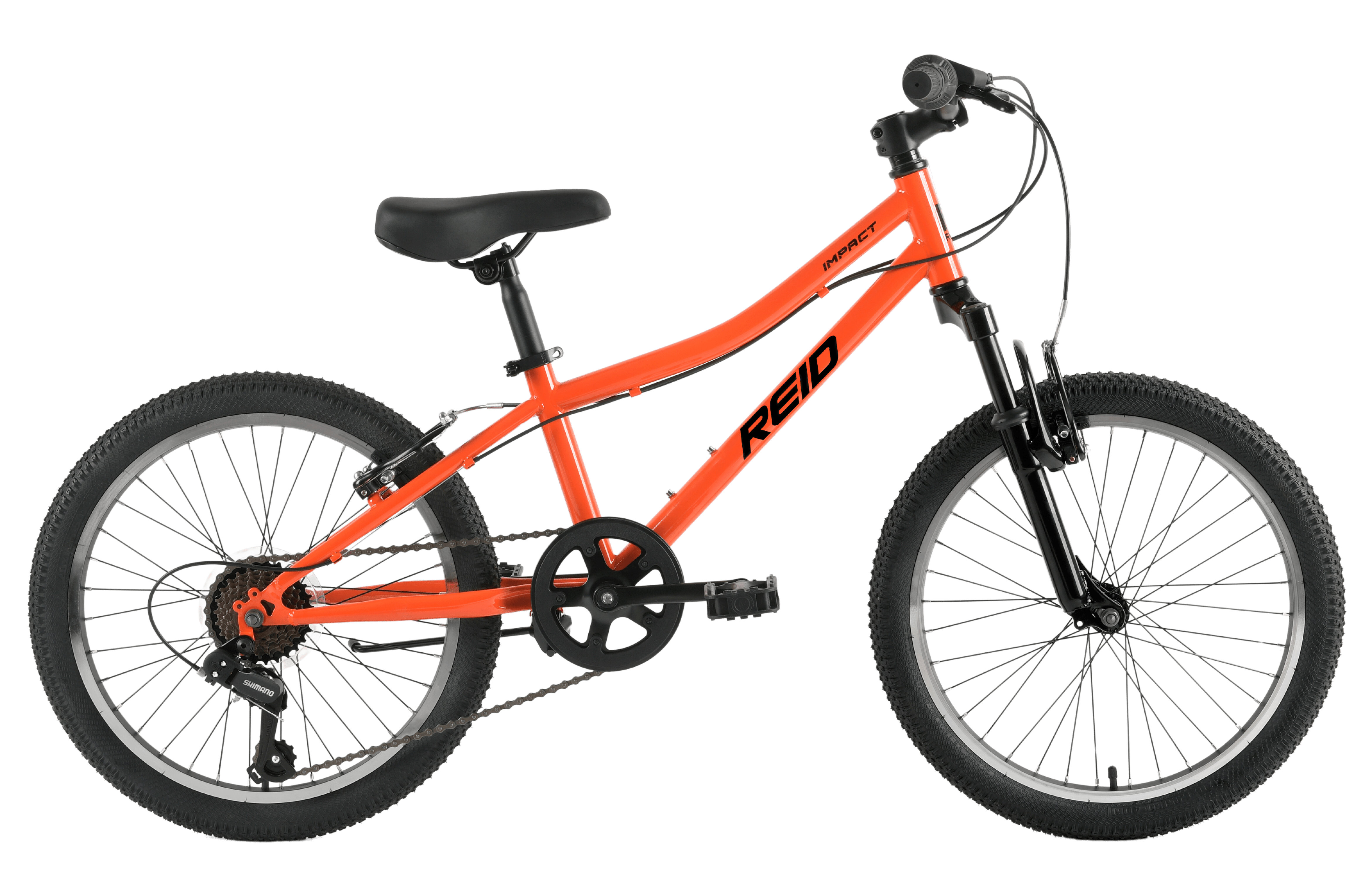Impact 20" Kids Bike MY24 Orange Bikes Reid   