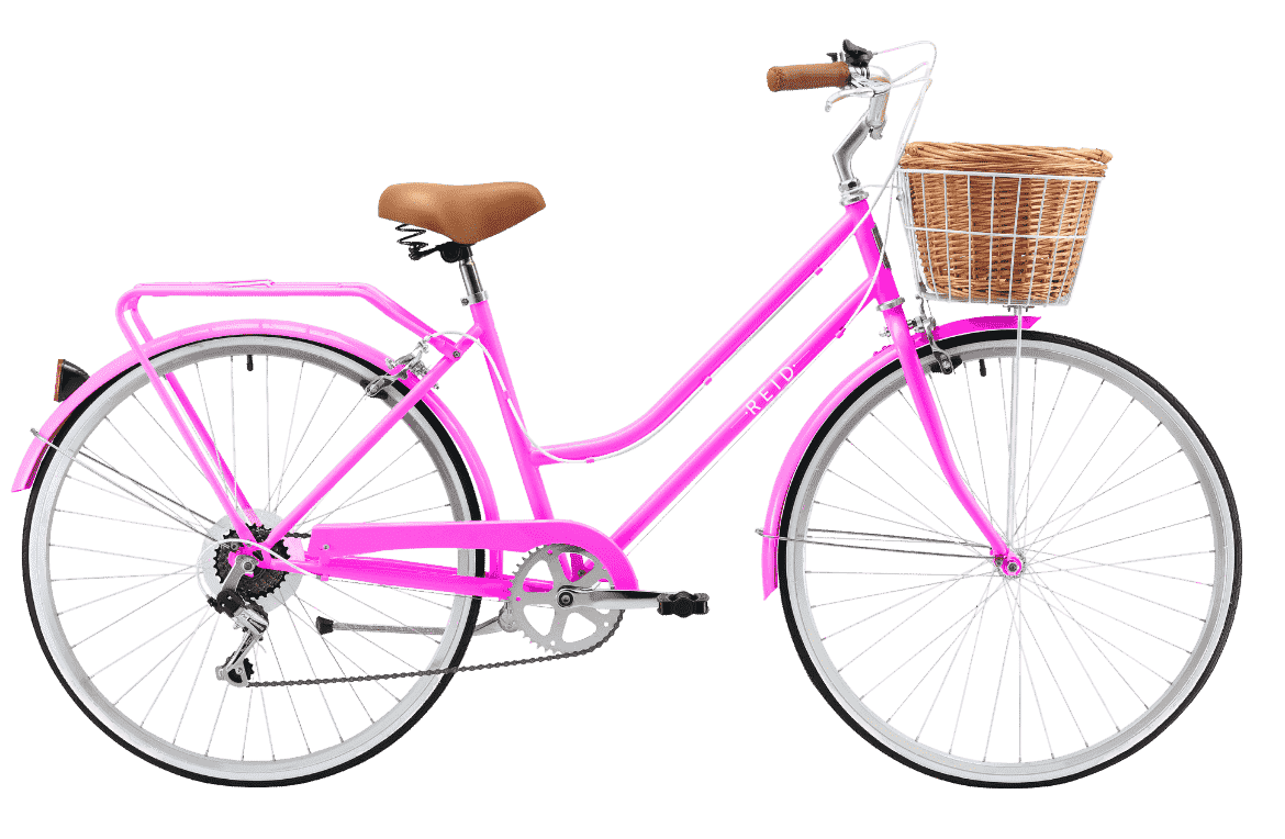 Ladies Classic 7-Speed Vintage Bike Hot Pink – Reid Bikes