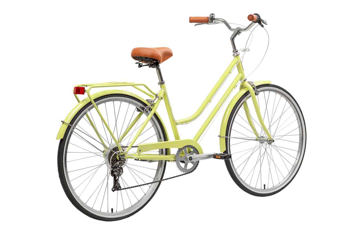 womens yellow bicycle Ladies Classic Vintage Bike MY26 Lemon – Reid Bikes