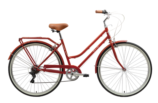 Ladies Classic Vintage Bike MY26 Red