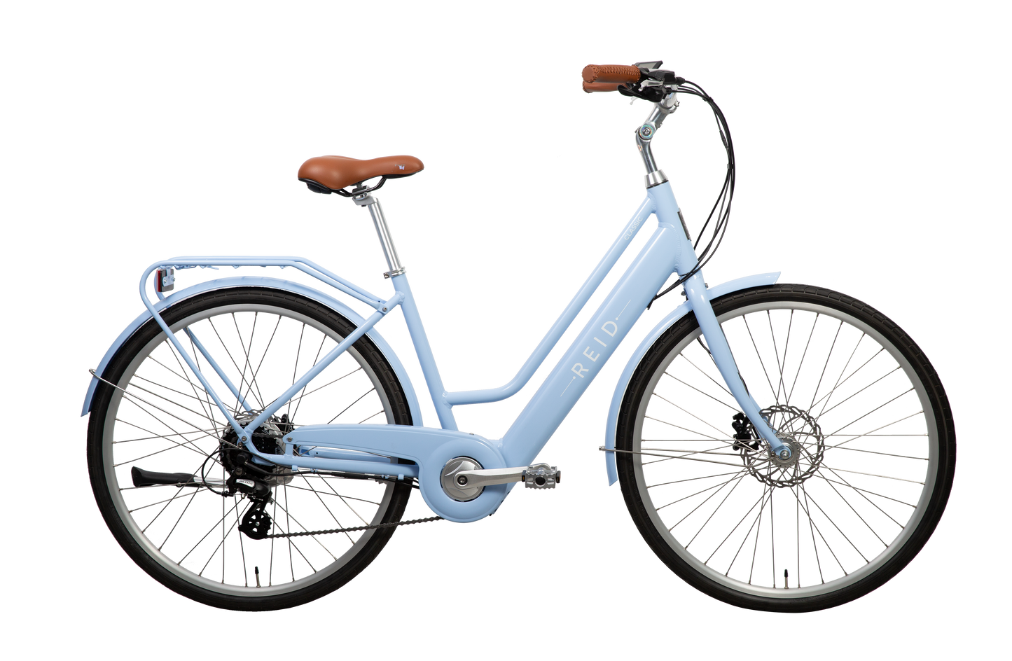 Ladies Classic eBike Baby Blue Reid Bikes UK