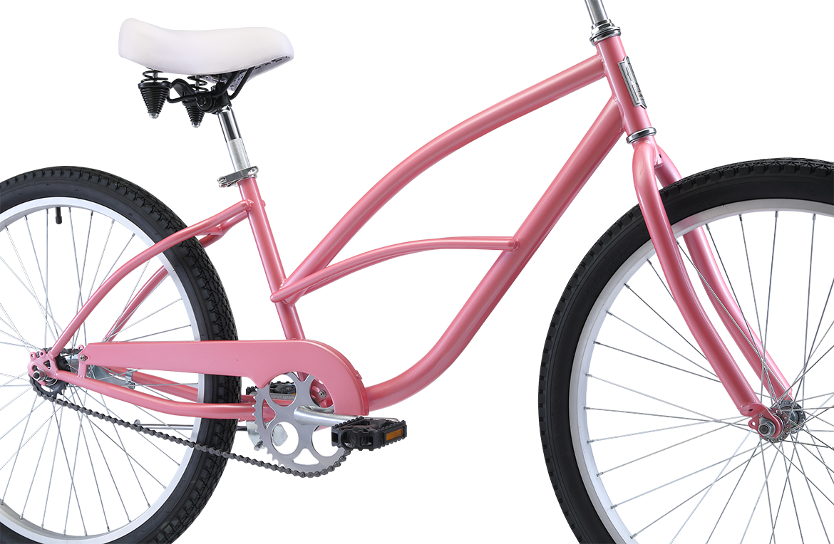 Ladies Cruiser 27.5 Vintage Bike Pink Reid Bikes UK