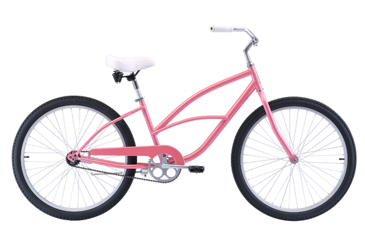 Ladies Cruiser 27.5" Vintage Bike Pink Bikes Reid