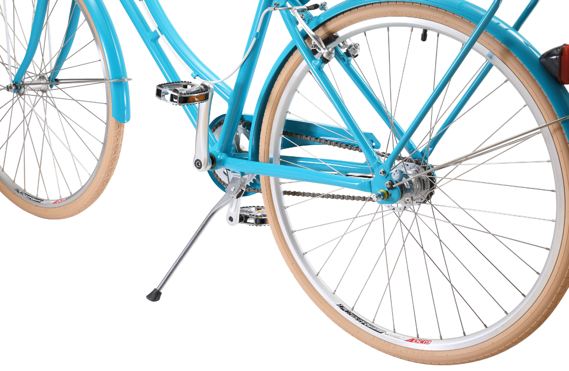 Ladies Deluxe 3-Speed Vintage Bike Aqua Bikes Reid   