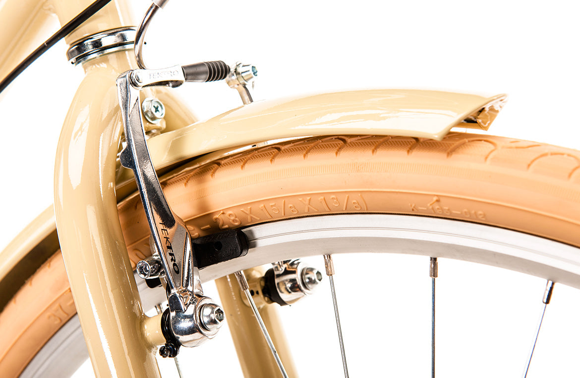 Ladies Deluxe 3-Speed Vintage Bike Coffee Bikes Reid   