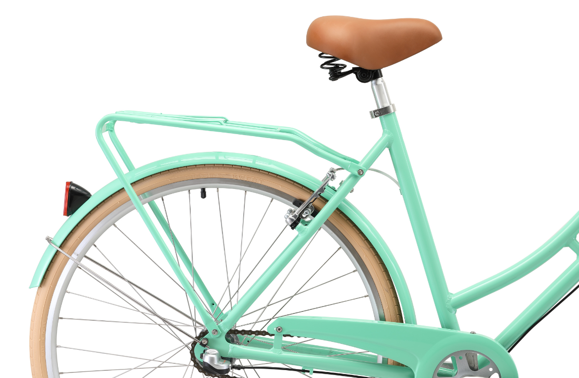 Ladies Deluxe 3-Speed Vintage Bike Mint Green Bikes Reid   