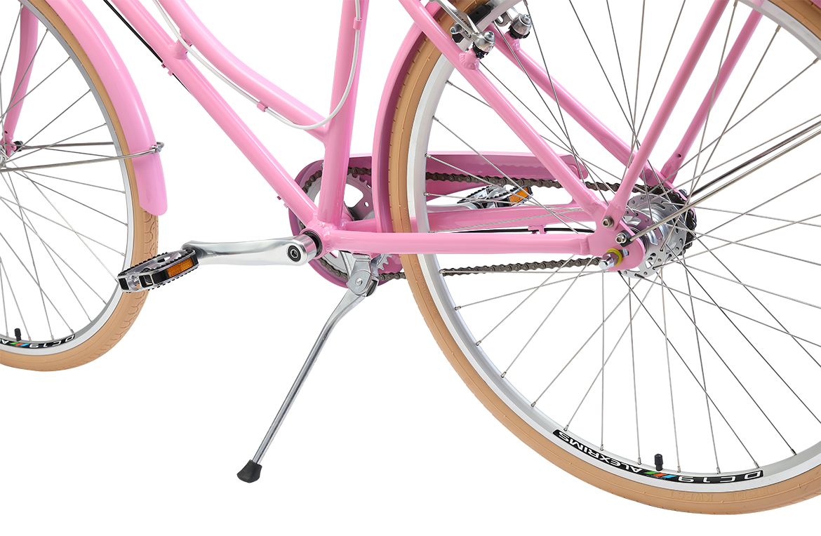 Ladies Deluxe 3-Speed Vintage Bike Pink Bikes Reid   