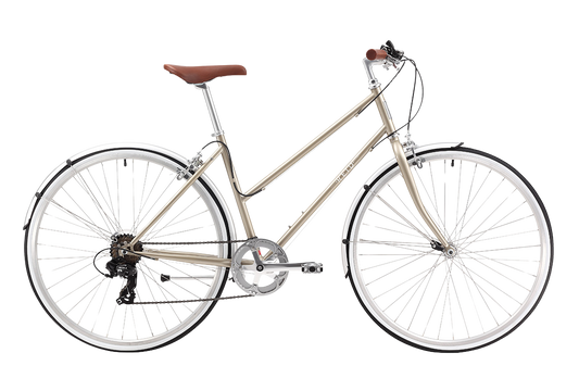 Ladies Esprit Vintage Bike Champagne Bikes Reid