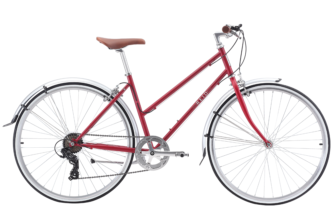 Ladies Esprit Vintage Bike Cherry Red