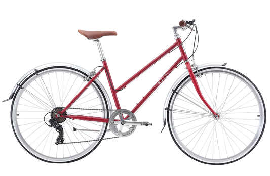 Ladies Esprit Vintage Bike Cherry Red Bikes Reid