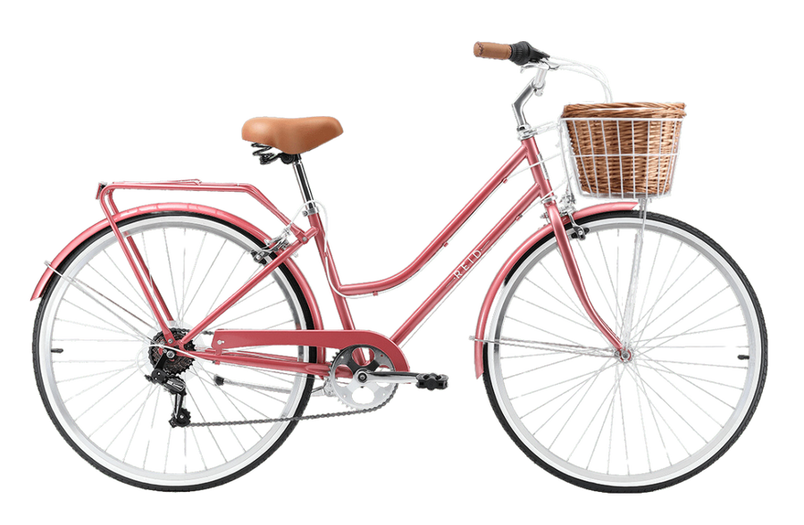 Ladies Classic 7-Speed Vintage Bike Rose Gold