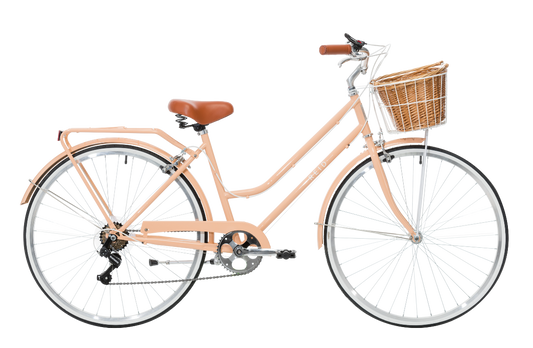 Ladies Classic 7-Speed Vintage Bike White Bikes Reid