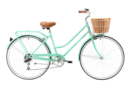 Ladies Classic 7-Speed Vintage Bike Mint Green Bikes Reid
