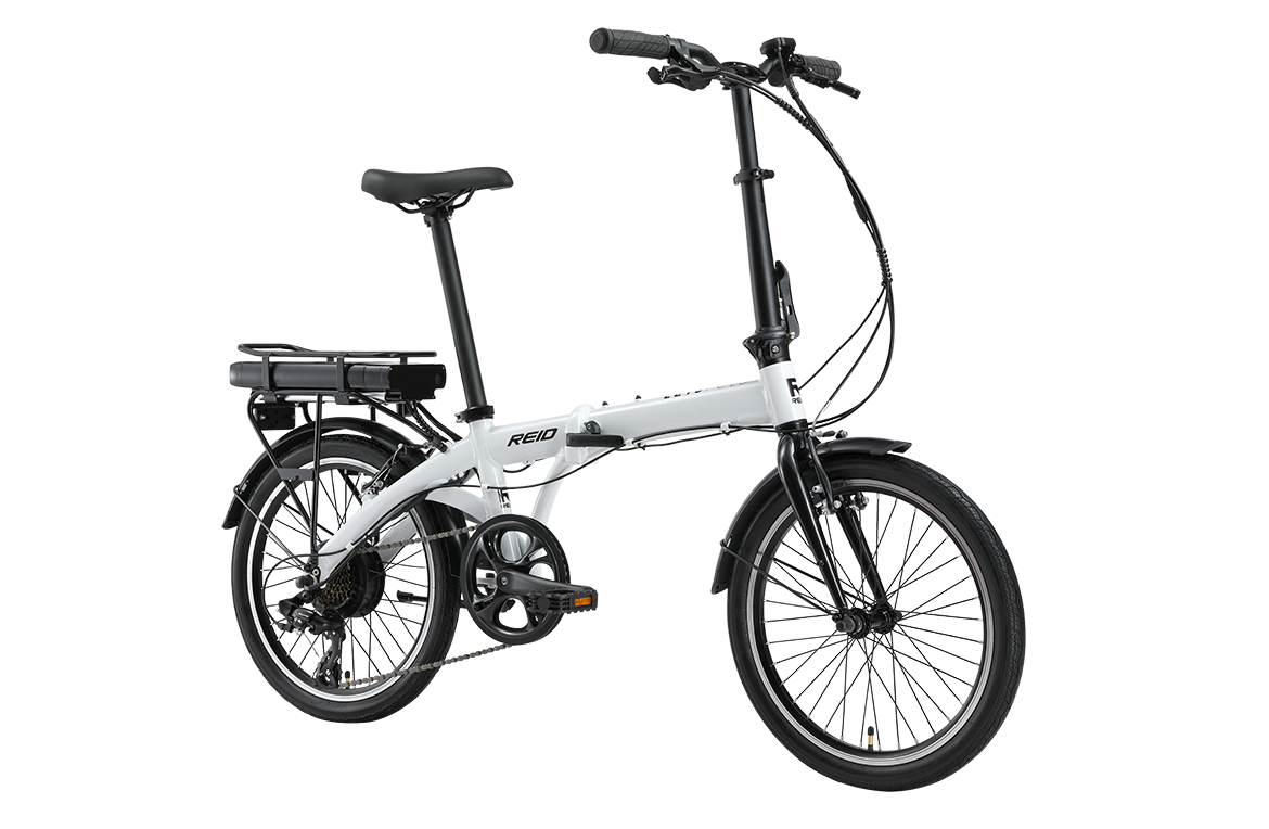 Let's Fold MY26 eBike White