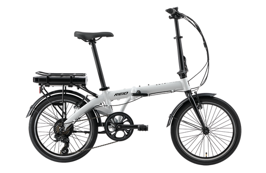 Let's Fold USA 350W eBike White