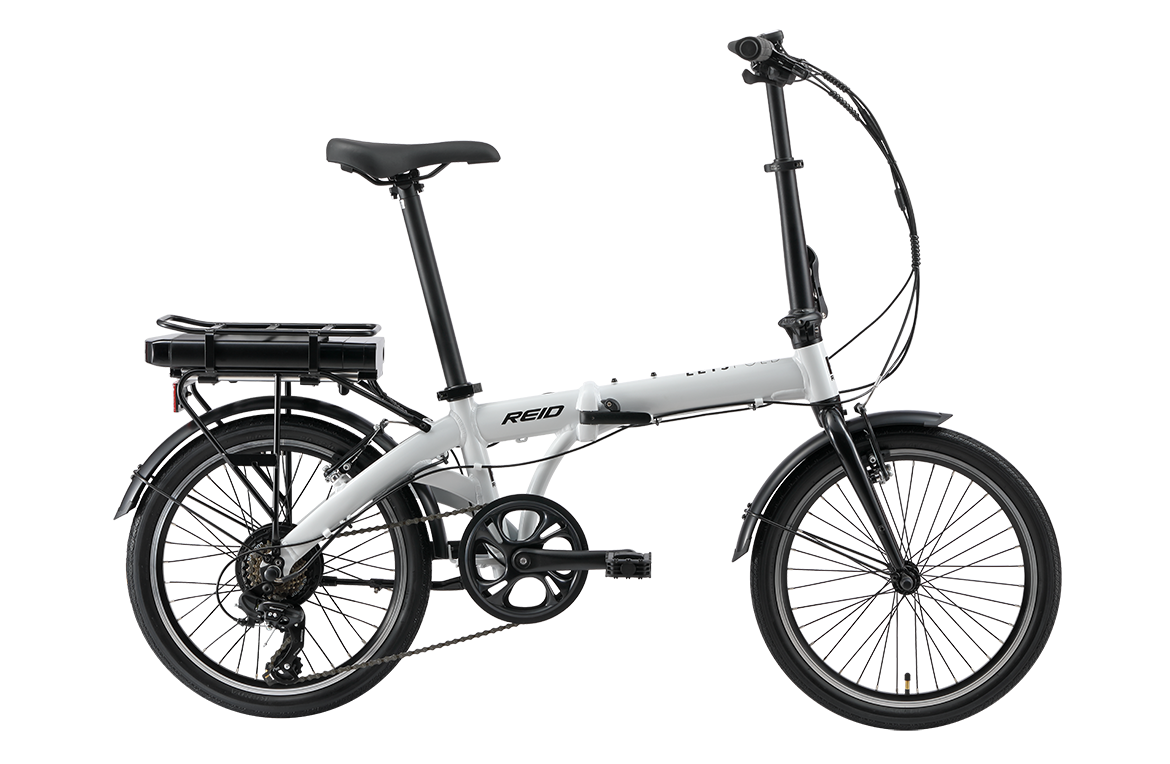 Let's Fold USA 350W eBike White