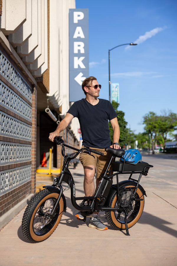 Let's Moto USA 500W eBike Black