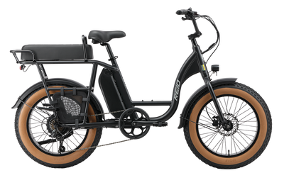 Let's Moto 250W eBike Black