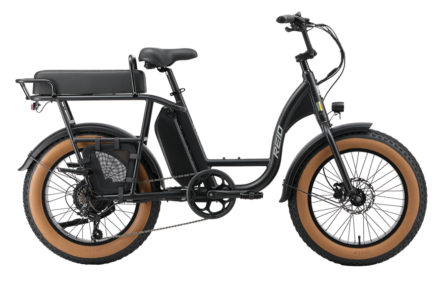 Let's Moto 250W eBike Black
