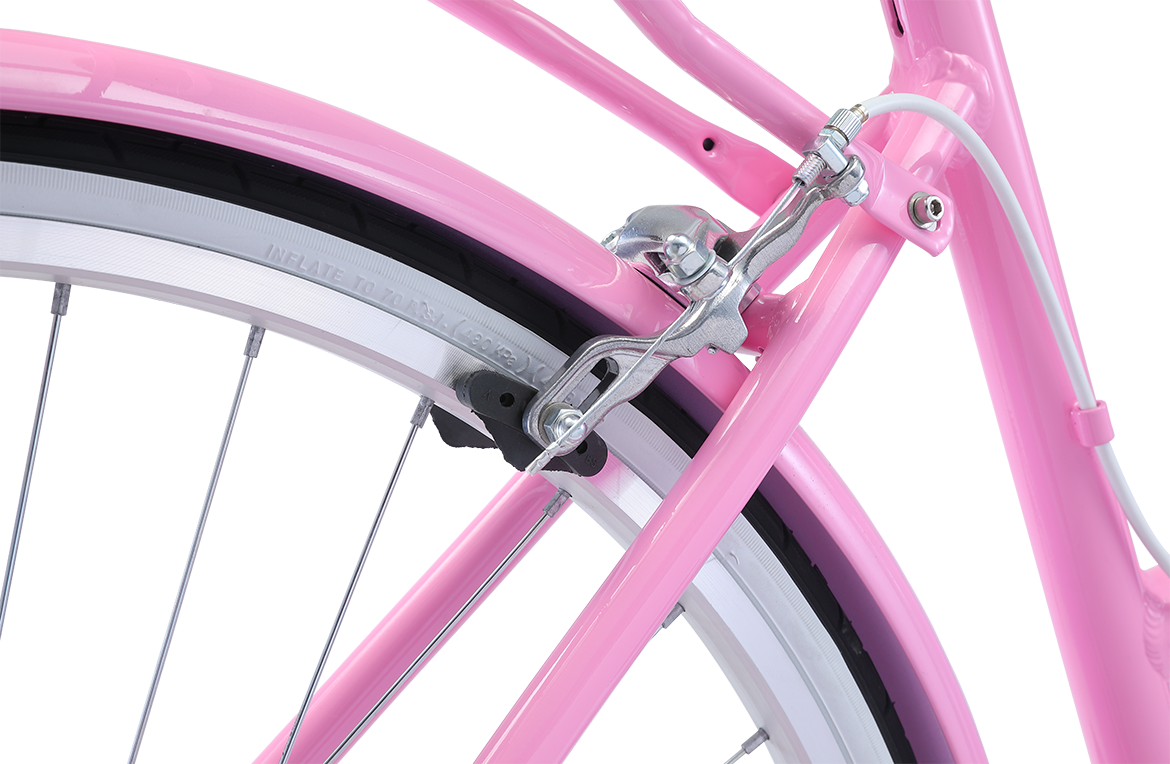 Ladies Classic 7-Speed Vintage Bike Pink Bikes Reid   