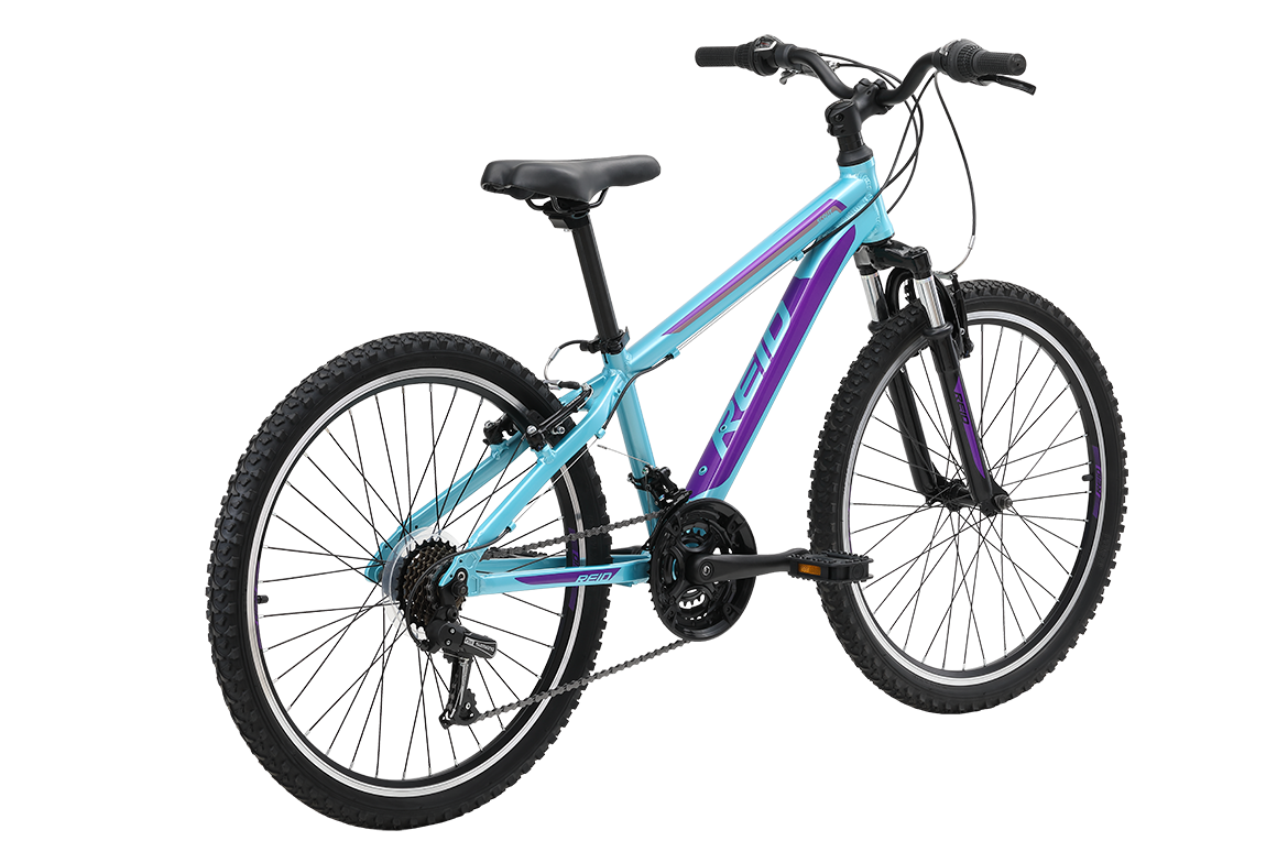 Scout 24" Kids Bike Turquoise Purple Bikes Reid   