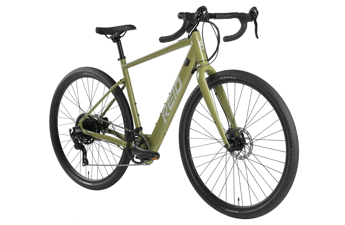 Terra Gravel eBike Green – Reid Bikes