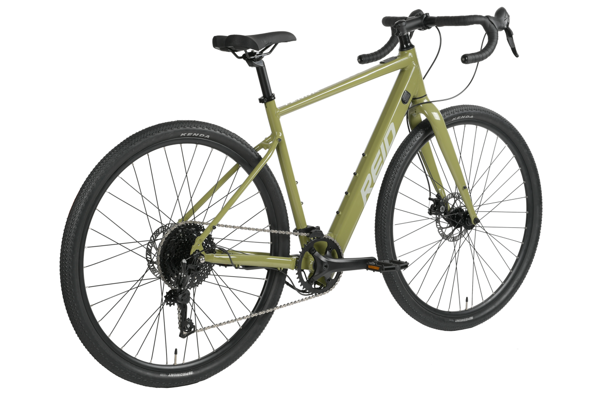 elektrorad gravel bike Terra Gravel eBike Green – Reid Bikes
