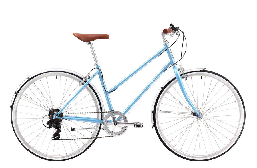 Ladies Esprit Vintage Bike Baby Blue