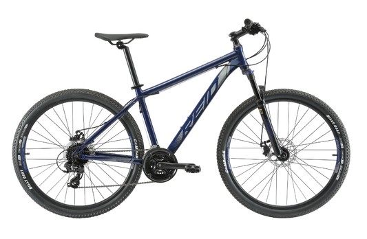 MTB Pro Disc Mountain Bike Dark Blue Bikes Reid