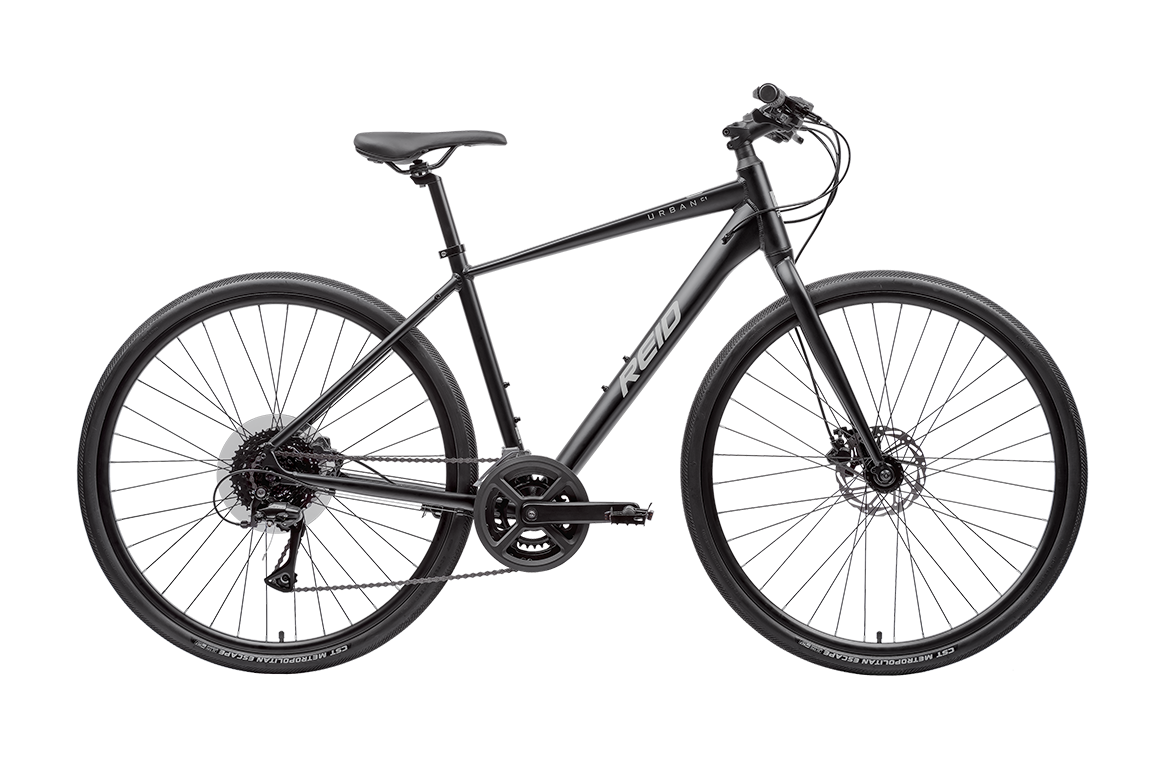 Urban C1 Commuter Bike Black