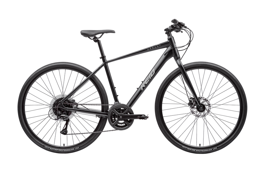 Urban C1 Commuter Bike Black