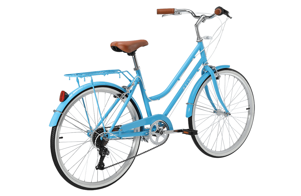 Girls Classic Petite 24" Vintage Bike Baby Blue